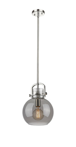 Downtown Urban One Light Pendant Polished Nickel