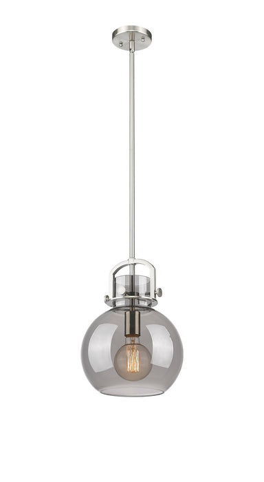 Innovations - 410-1SM-SN-G410-10SM - One Light Mini Pendant - Newton - Brushed Satin Nickel