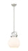 Innovations - 410-1SM-SN-G410-10WH - One Light Mini Pendant - Newton - Brushed Satin Nickel