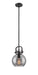 Innovations - 410-1SS-BK-G410-8SM - One Light Pendant - Downtown Urban - Matte Black