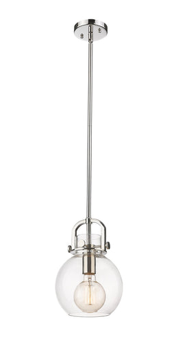 Downtown Urban One Light Pendant Polished Nickel