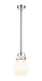 Innovations - 410-1SS-PN-G410-8WH - One Light Pendant - Downtown Urban - Polished Nickel