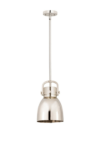 Downtown Urban One Light Pendant Polished Nickel
