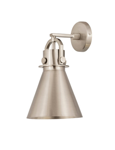 Downtown Urban One Light Wall Sconce Satin Nickel