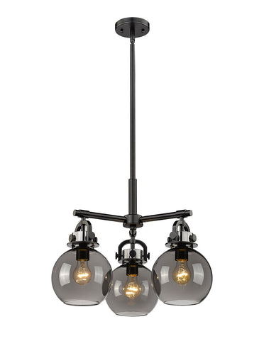 Downtown Urban Three Light Pendant