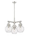 Innovations - 410-3CR-PN-G410-7SDY - Three Light Pendant - Downtown Urban - Polished Nickel