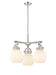 Innovations - 410-3CR-PN-G410-7WH - Three Light Pendant - Downtown Urban - Polished Nickel