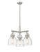 Innovations - 410-3CR-SN-G412-7SDY - Three Light Pendant - Downtown Urban - Satin Nickel