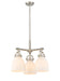 Innovations - 410-3CR-SN-G412-7WH - Three Light Pendant - Downtown Urban - Satin Nickel