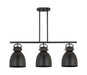 Innovations - 410-3I-BK-M412-10BK - Three Light Island Pendant - Downtown Urban - Matte Black