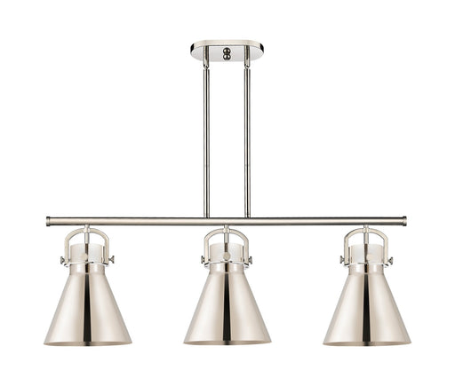 Innovations - 410-3I-PN-M411-10PN - Three Light Island Pendant - Downtown Urban - Polished Nickel