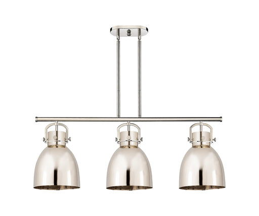 Innovations - 410-3I-PN-M412-10PN - Three Light Island Pendant - Downtown Urban - Polished Nickel