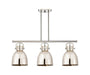 Innovations - 410-3I-PN-M412-10PN - Three Light Island Pendant - Downtown Urban - Polished Nickel