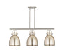 Innovations - 410-3I-SN-M412-10SN - Three Light Island Pendant - Downtown Urban - Satin Nickel