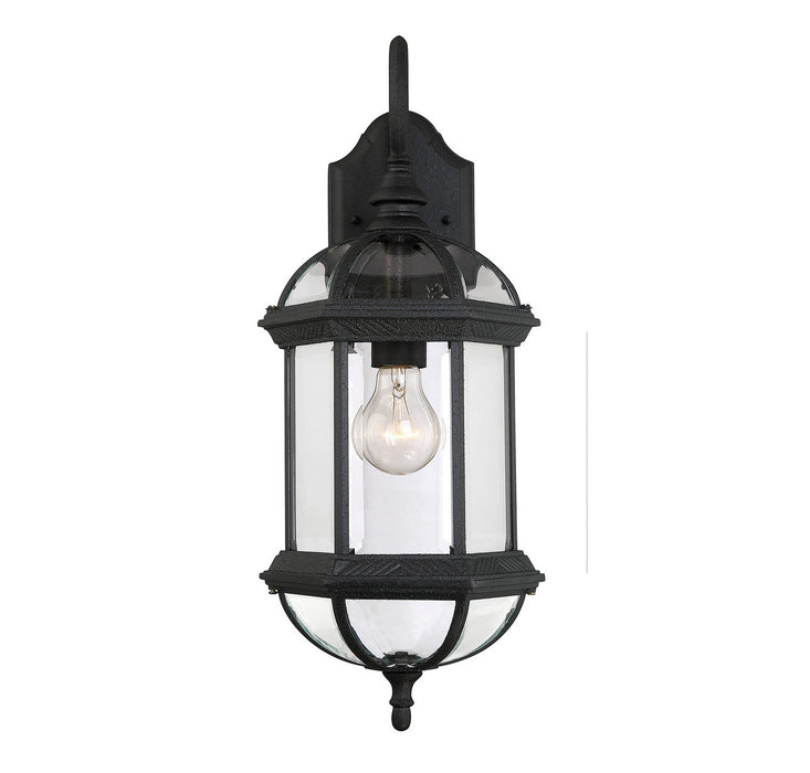 Savoy House - 5-0630-BK - One Light Wall Mount - Kensington - Textured Black