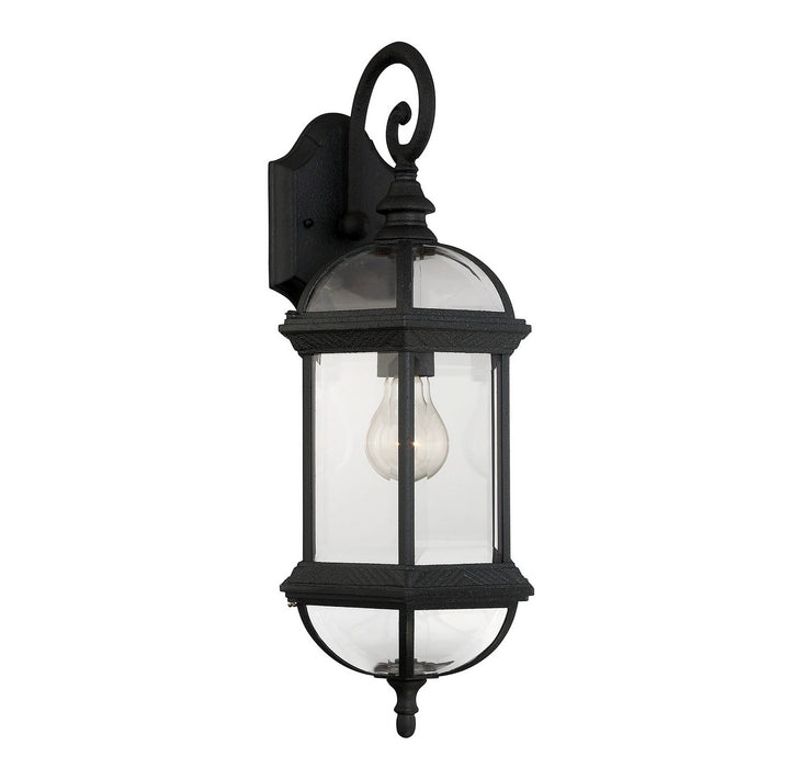 Savoy House - 5-0630-BK - One Light Wall Mount - Kensington - Textured Black