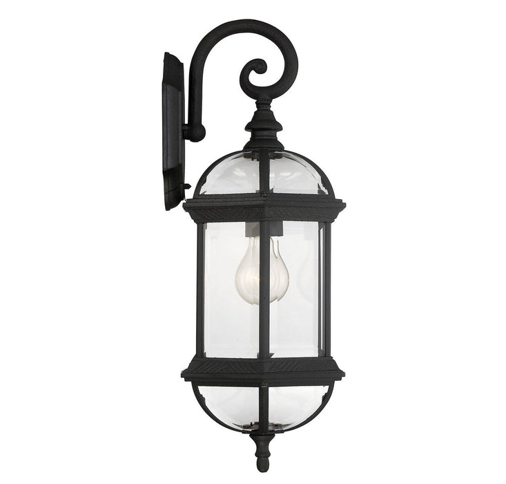 Savoy House - 5-0630-BK - One Light Wall Mount - Kensington - Textured Black