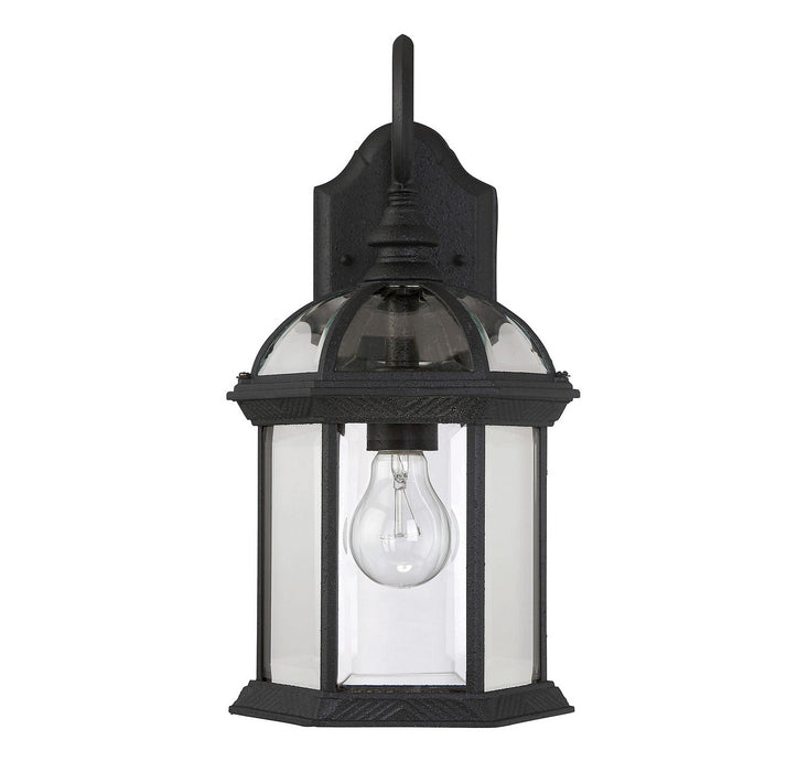 Savoy House - 5-0633-BK - One Light Wall Mount - Kensington - Textured Black