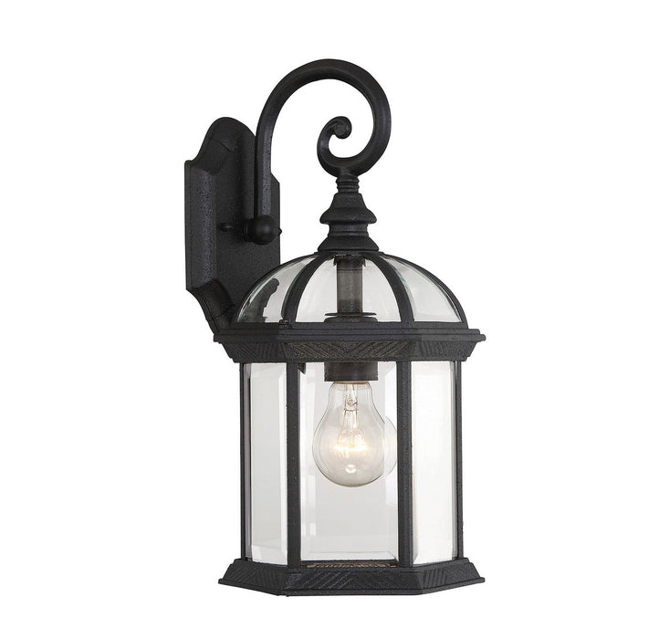 Savoy House - 5-0633-BK - One Light Wall Mount - Kensington - Textured Black