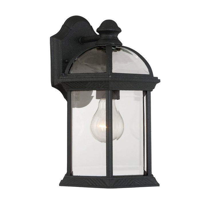 Savoy House - 5-0634-BK - One Light Wall Mount - Kensington - Textured Black