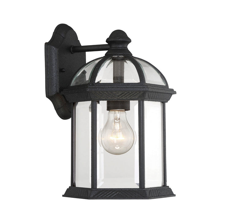 Savoy House - 5-0634-BK - One Light Wall Mount - Kensington - Textured Black