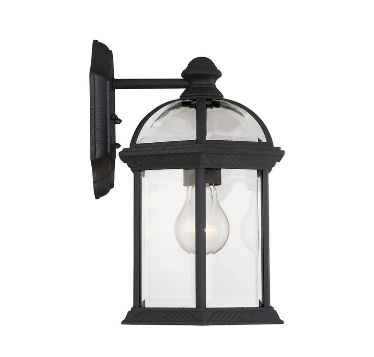 Savoy House - 5-0634-BK - One Light Wall Mount - Kensington - Textured Black