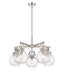 Innovations - 410-5CR-PN-G410-7SDY - Five Light Chandelier - Downtown Urban - Polished Nickel