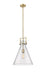 Innovations - 411-1SL-BB-G411-14SDY - One Light Pendant - Newton - Brushed Brass