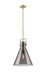 Innovations - 411-1SL-BB-G411-14SM - One Light Pendant - Newton - Brushed Brass