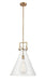 Innovations - 411-1SL-BB-G411-16CL - One Light Pendant - Downtown Urban - Brushed Brass
