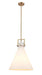 Innovations - 411-1SL-BB-G411-16WH - One Light Pendant - Newton - Brushed Brass