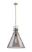 Innovations - 411-1SL-BB-G411-18SM - One Light Pendant - Newton - Brushed Brass