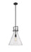 Innovations - 411-1SL-BK-G411-14SDY - One Light Pendant - Newton - Matte Black