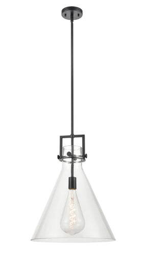 Downtown Urban One Light Pendant Matte Black