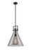 Innovations - 411-1SL-BK-G411-16SM - One Light Pendant - Newton - Matte Black