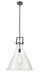 Innovations - 411-1SL-BK-G411-18CL - One Light Pendant - Downtown Urban - Matte Black
