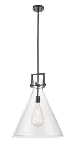 Downtown Urban One Light Pendant Matte Black