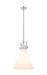 Innovations - 411-1SL-PN-G411-14WH - One Light Pendant - Newton - Polished Nickel