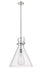 Innovations - 411-1SL-PN-G411-16CL - One Light Pendant - Newton - Polished Nickel