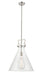 Innovations - 411-1SL-SN-G411-16CL - One Light Pendant - Downtown Urban - Satin Nickel