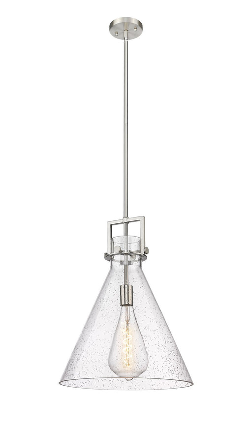 Innovations - 411-1SL-SN-G411-16SDY - One Light Pendant - Newton - Brushed Satin Nickel