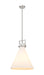 Innovations - 411-1SL-SN-G411-16WH - One Light Pendant - Newton - Brushed Satin Nickel