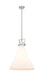 Innovations - 411-1SL-SN-G411-18WH - One Light Pendant - Newton - Brushed Satin Nickel