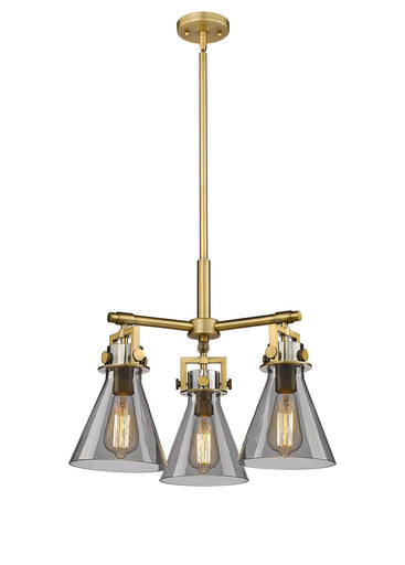 Downtown Urban Three Light Pendant