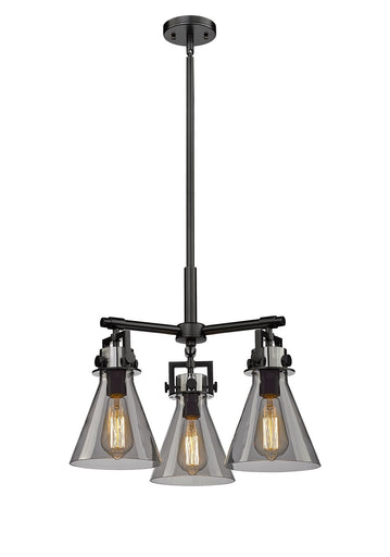 Downtown Urban Three Light Pendant