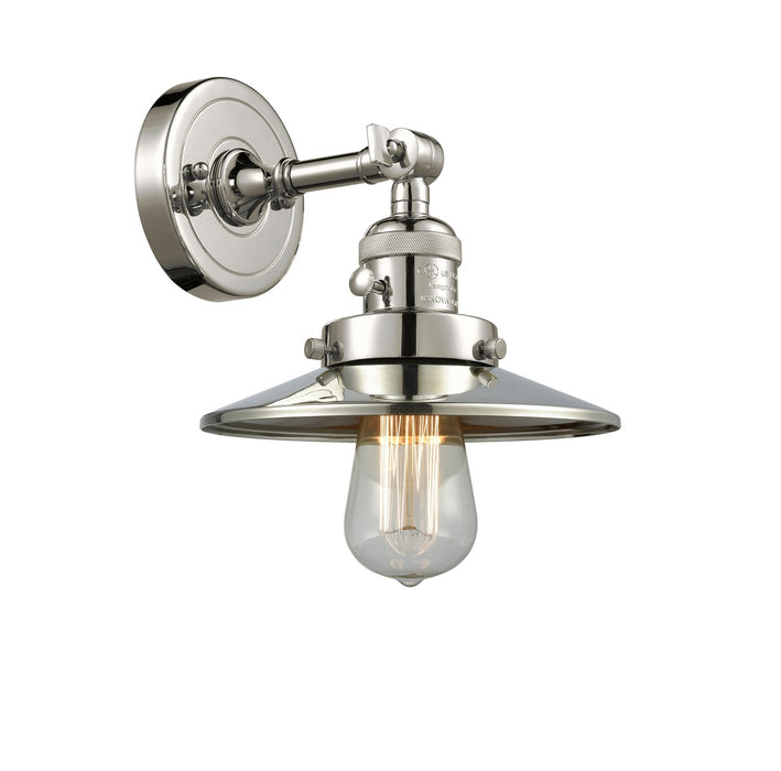 Innovations - 203SW-PN-M1-LED - LED Wall Sconce - Franklin Restoration - Polished Nickel