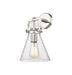 Innovations - 411-1W-PN-G411-8SDY - One Light Wall Sconce - Downtown Urban - Polished Nickel