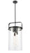 Innovations - 413-4SL-BK-G413-4S-12CL - LED Pendant - Downtown Urban - Matte Black