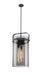 Innovations - 413-4SL-BK-G413-4S-12SM - LED Pendant - Downtown Urban - Matte Black