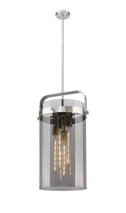 Innovations - 413-4SL-SN-G413-4S-12SM - LED Pendant - Downtown Urban - Satin Nickel